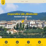 realizzazione grafica e sito web per cooperativa Olio Montecchio